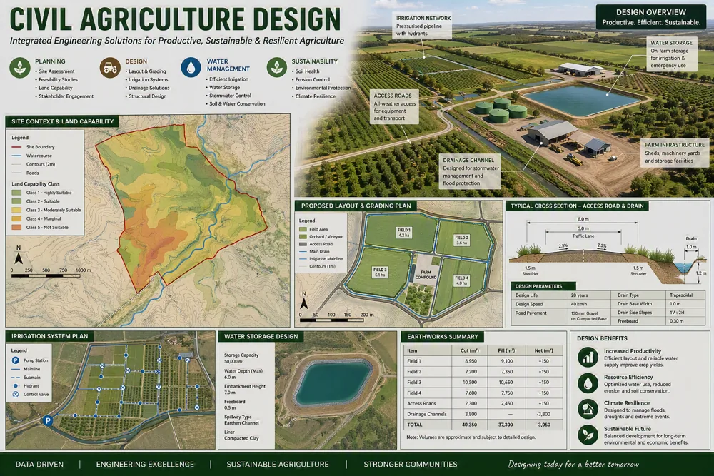 Civil Agriculture Design